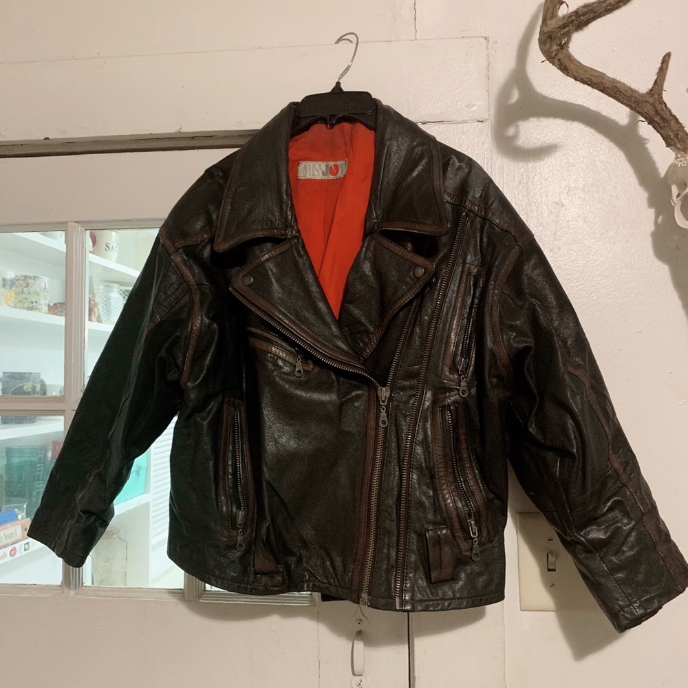 Vintage Paleather Jacket